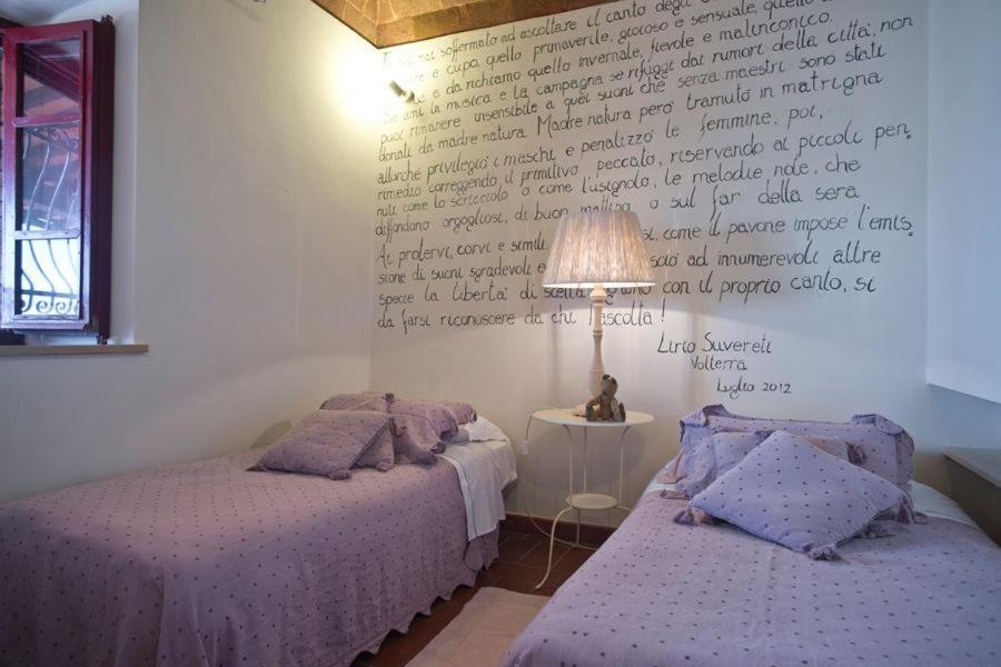 Agriturismo Santa Vittoria Volterra Bagian luar foto