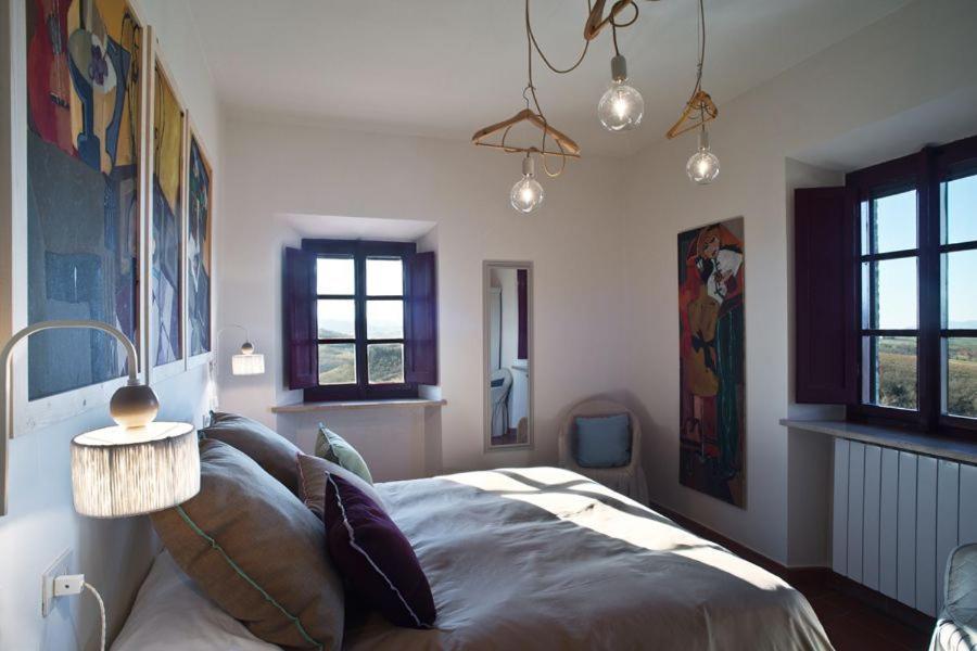 Agriturismo Santa Vittoria Volterra Bagian luar foto